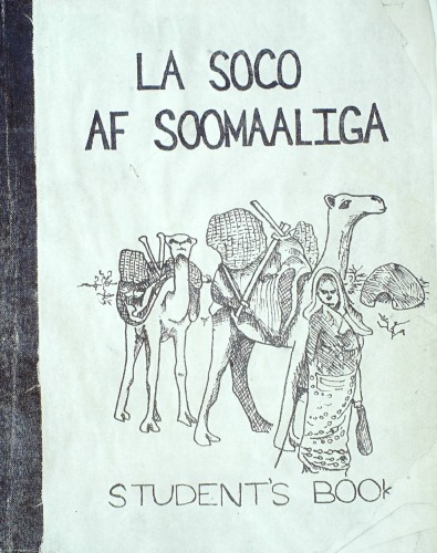 La soco af soomaaliga. Studentʼs book