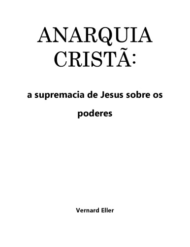 Anarquia Cristã