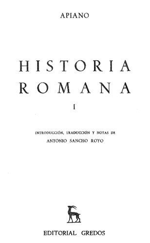 Historia romana I