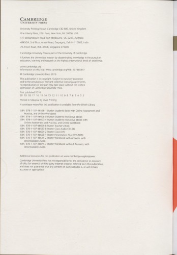 Cambridge English Empower A1. Student’s book