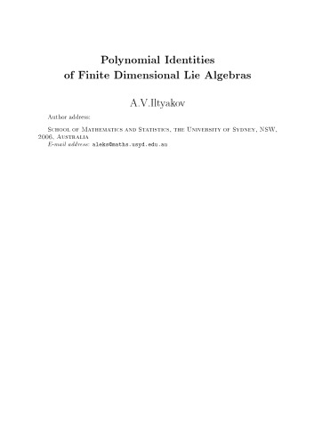 Polynomial identities of finite dimensional Lie algebras
