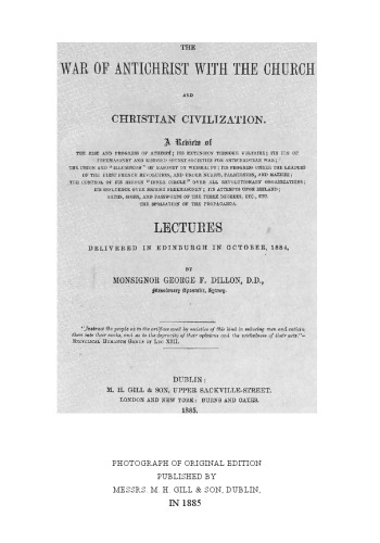 Grand Orient Freemasonry Unmasked-The War of Antichrist with the Church and Christian Civilization