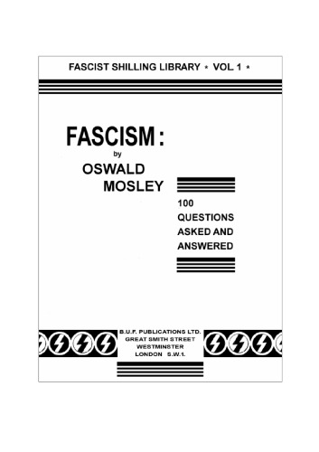 Fascism: 100 questions asked and answered