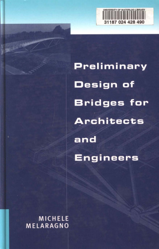 Preliminary Design of Bridges for Architects and Engineers
