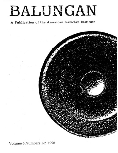 Balungan Gamelan Journal