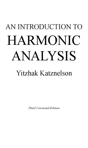 An introduction to harmonic analysis