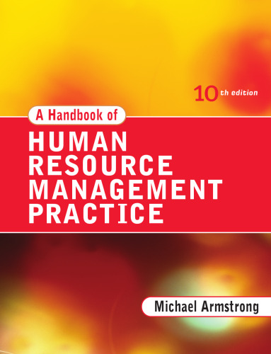 A Handbook of Human Resource Management Practice 10th Edition