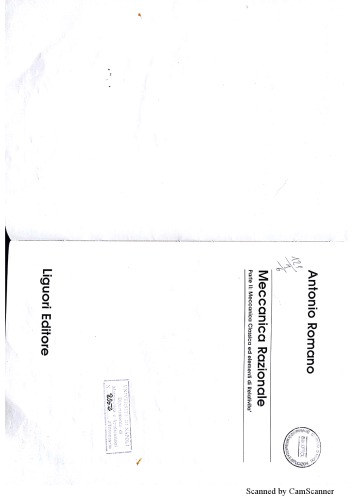 Meccanica Razionale (parte 2)