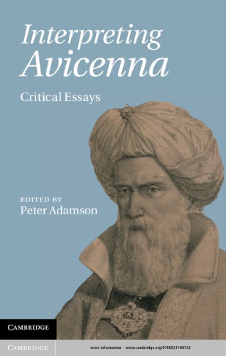 Interpreting Avicenna: Critical Essays