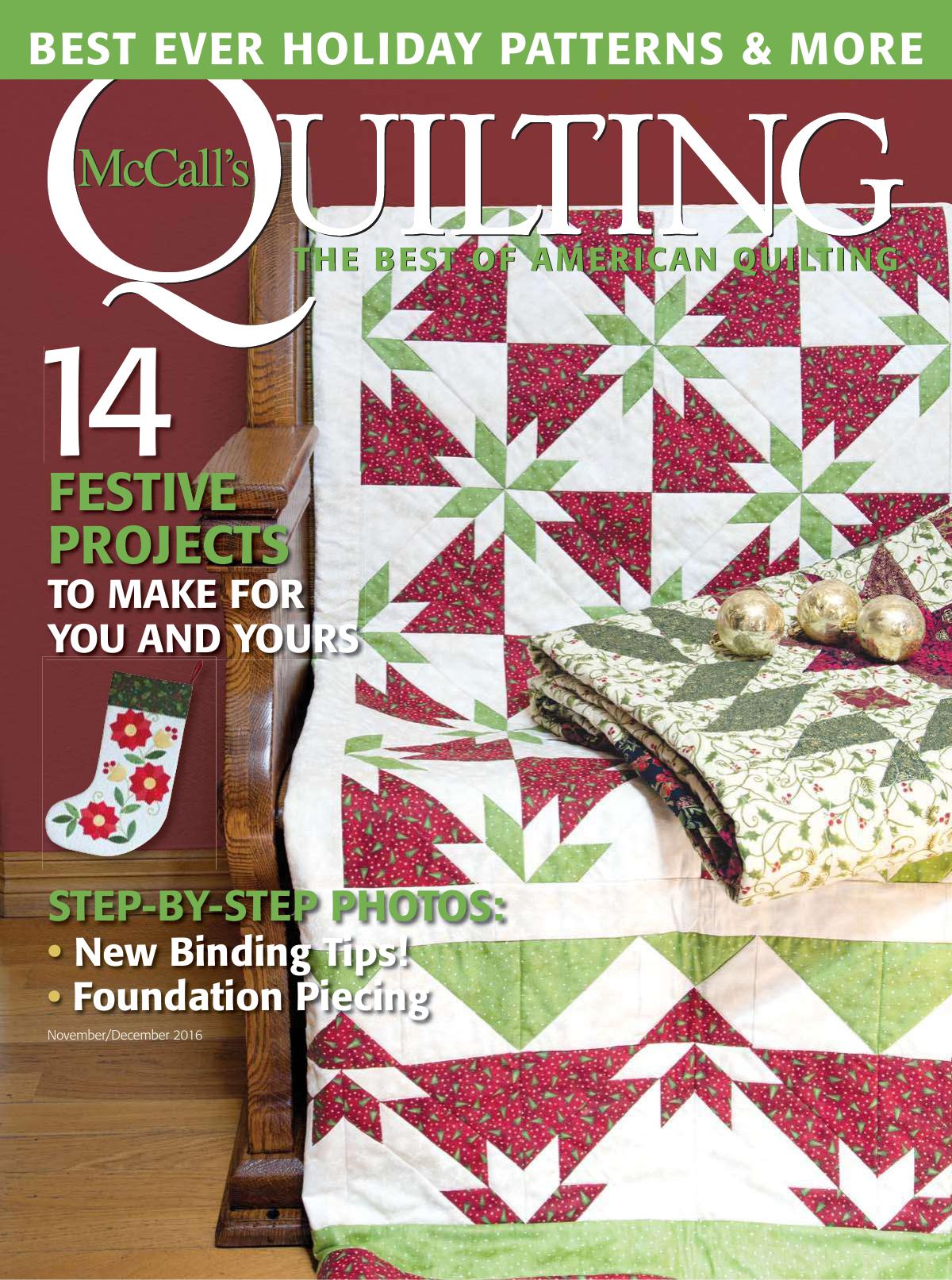 McCalls Quilting 2016-11