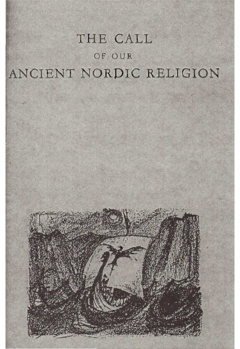 The Call of Our Ancient Nordic Religion