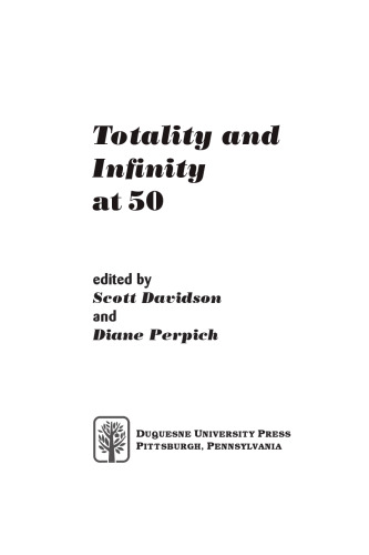 Totality and infinity at 50
