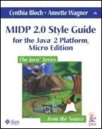 MIDP Style Guide for the Java 2 Platform