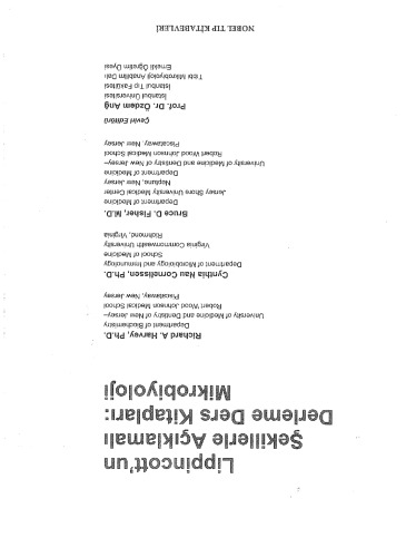 Lippincott Mikrobiyoloji: Şekillerle Açıklamalı Derleme Ders Kitapları