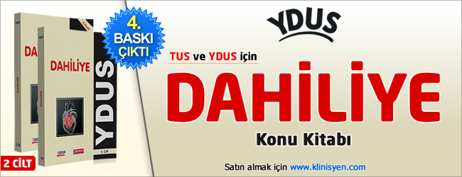 TUS ve YDUS için  Dahiliye Konu Kitabı 2 Cilt