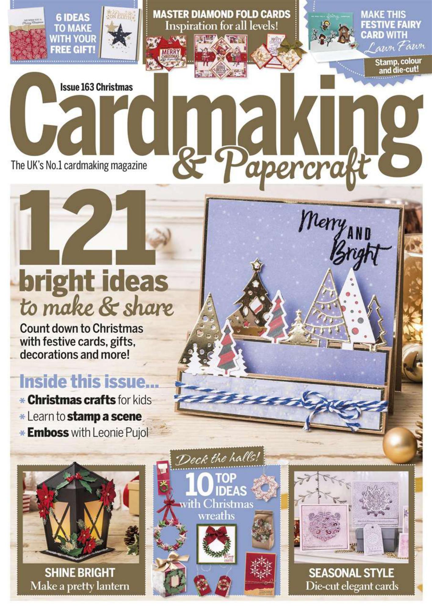Cardmaking Papercraft - Christmas 2016