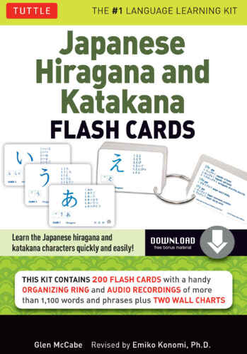 Japanese Hiragana and Katakana Flash Cards Kit: Learn the Two Japanese Alphabets Quickly & Easily with this Japanese Flash Cards Kit
