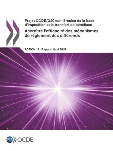 Making dispute resolution mechanisms more effective, action 14-2015 final report.