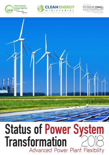 Status of Power System Transformation 2018 : Advanced Power Plant Flexibility