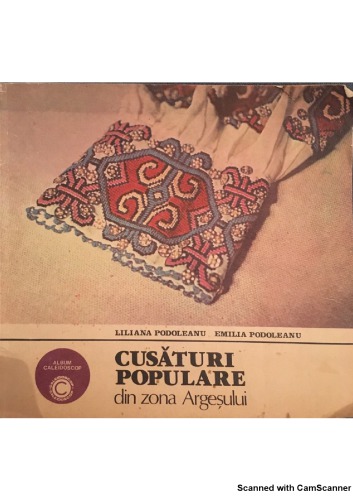 Cusături populare din zona Argeșului