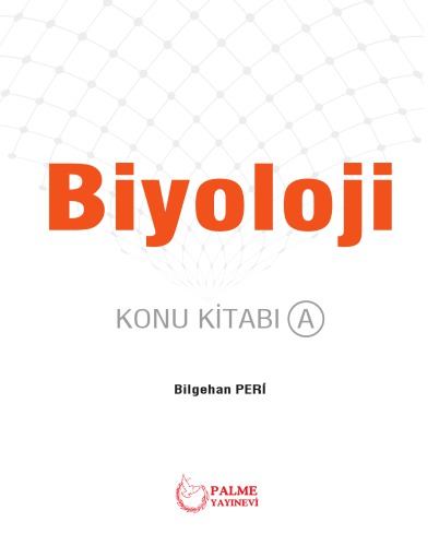 Palme Yayınları - YKS Biyoloji Konu Anlatımlı A 2018-2019