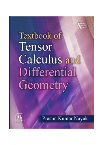 Textbook Of Tensor Calculus And Differential Geometry