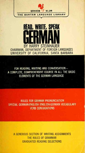 Read, Write, Speak German