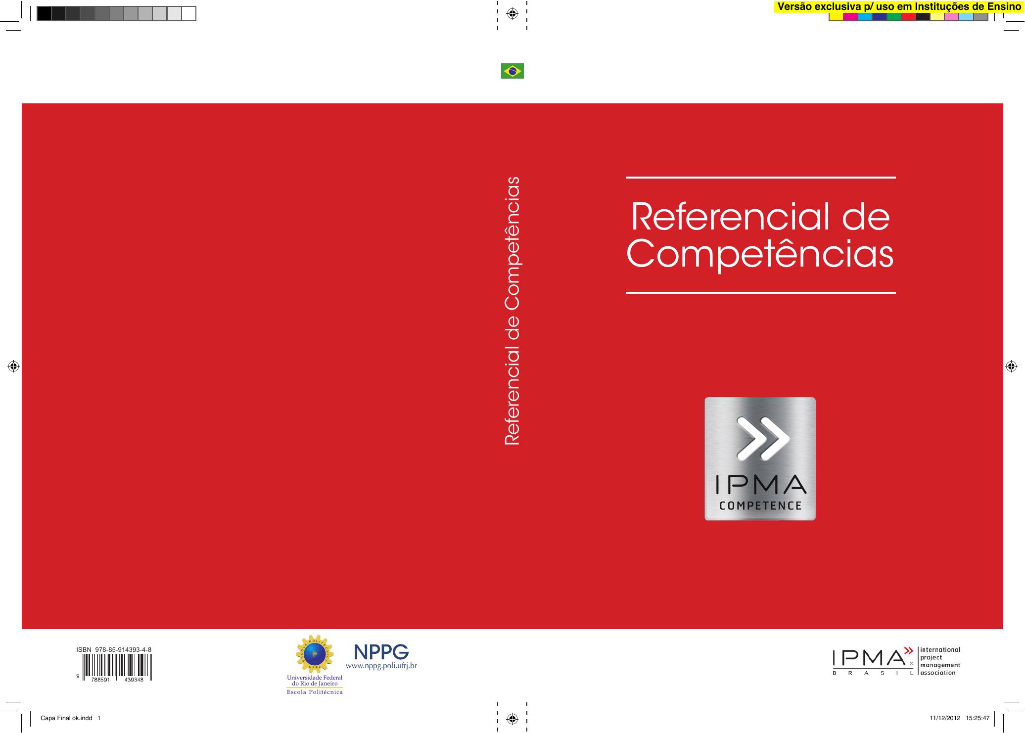 Referencial de Competências para Gerentes de Projetos