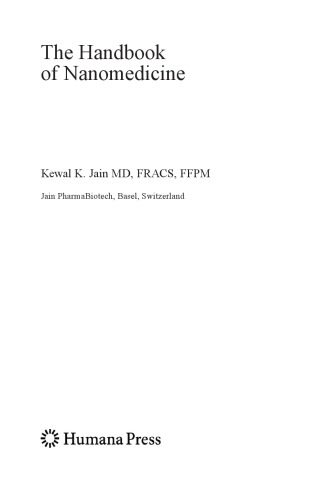 The Handbook of Nanomedicine