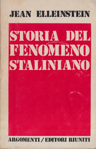 Storia del fenomeno staliniano