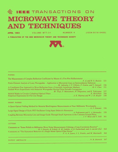 IEEE MTT-V031-I04 (1983-04)