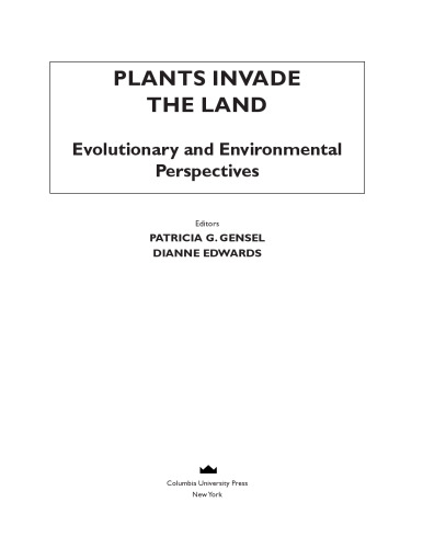 Plants Invade the Land