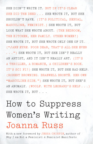 How to Suppress Women’s Writing