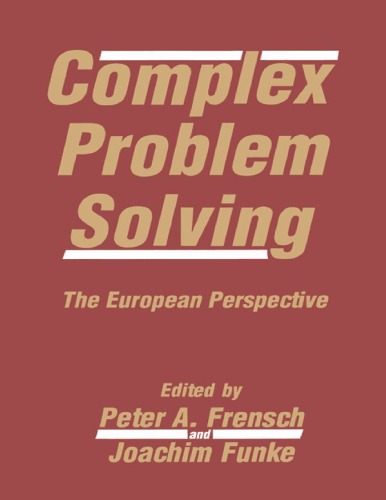 Complex problem solving: The European perspective