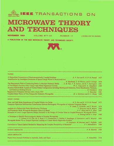 IEEE MTT-V032-I11 (1984-11)