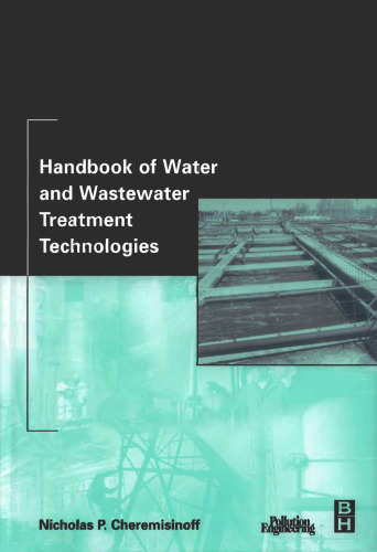 Handbook of Water and Wastewater Treatment Technologies