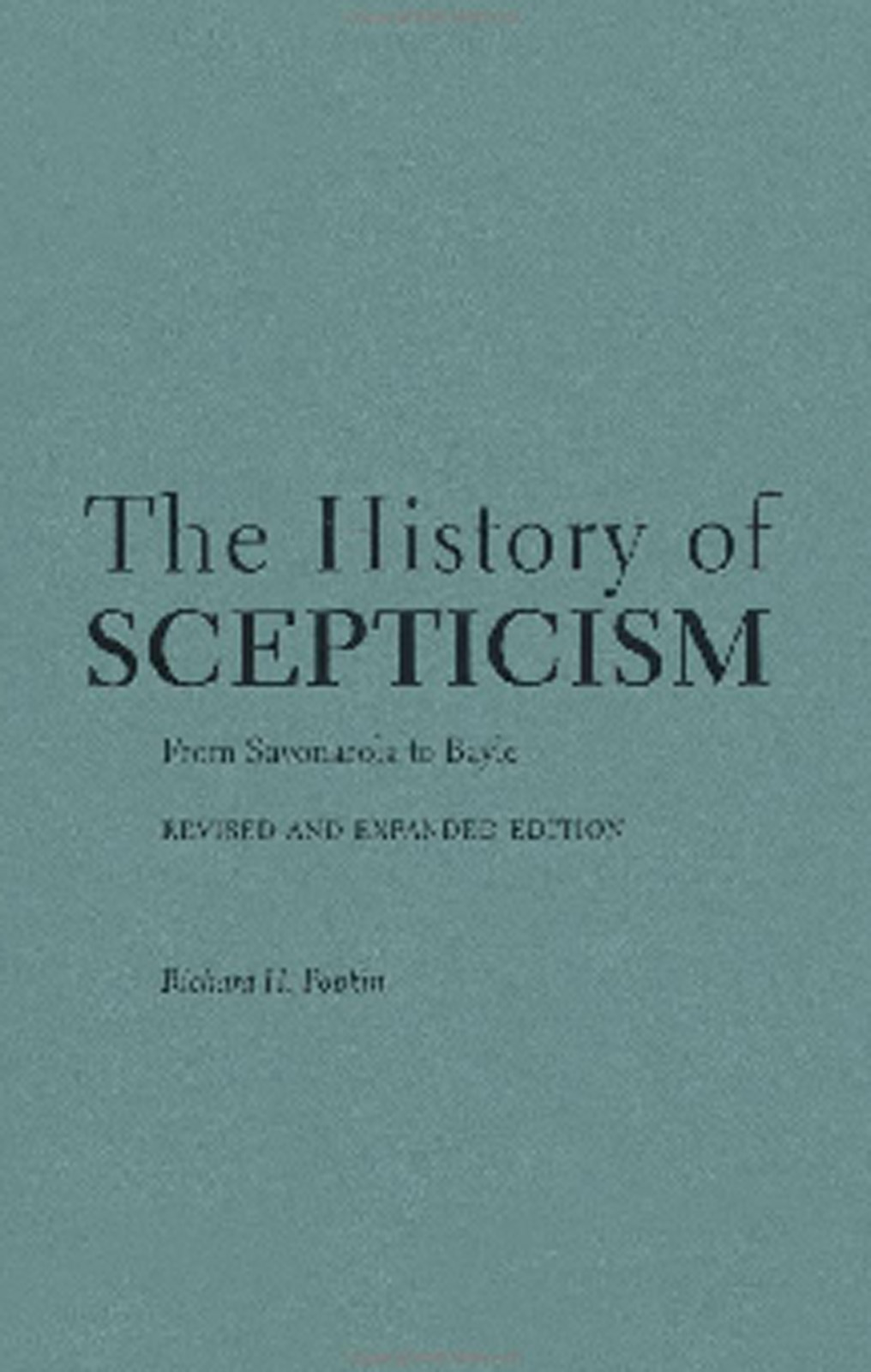 History of Scepticism