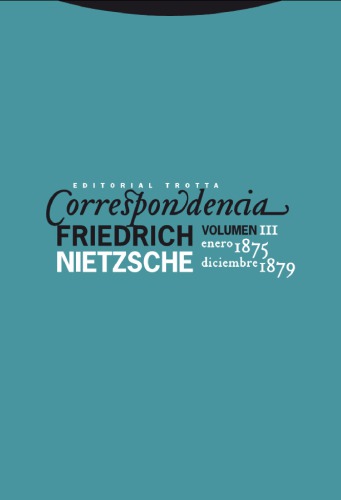 Correspondencia, Vol. 3 (Enero 1875 - Diciembre 1879)
