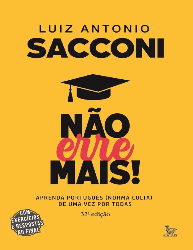 Não Erre Mais - Aprenda Português (Norma Culta) De Uma Vez Por Todas