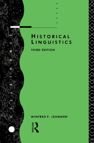 Historical Linguistics: an introduction