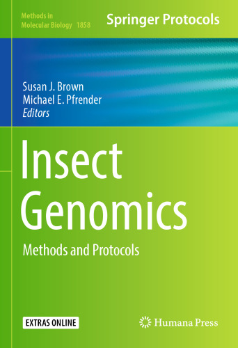 Insect Genomics: Methods and Protocols
