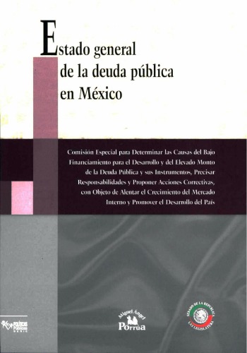 Estado general de la deuda pública en México