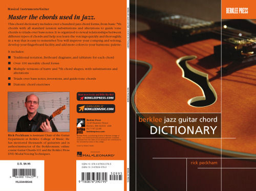 BERKLEE JAZZ GUITAR CHORD    DICTIONARY (Berklee Guide)