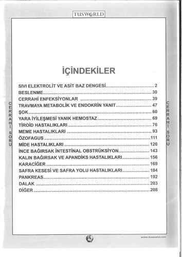 Genel Cerrahi Efsane Konu Kitabı-Cerrahi Soruları Kitabı