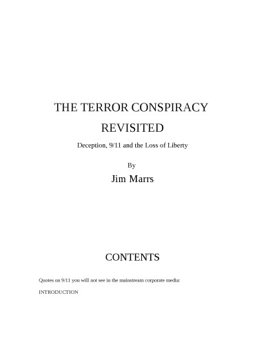 The Terror Conspiracy Revisited