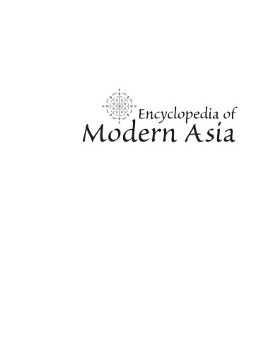 Encyclopedia of Modern Asia Edition 1.