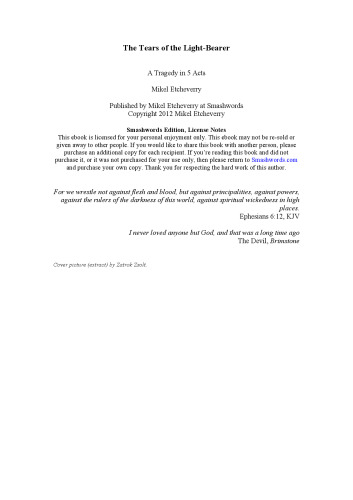 The Tears of the Light-Bearer