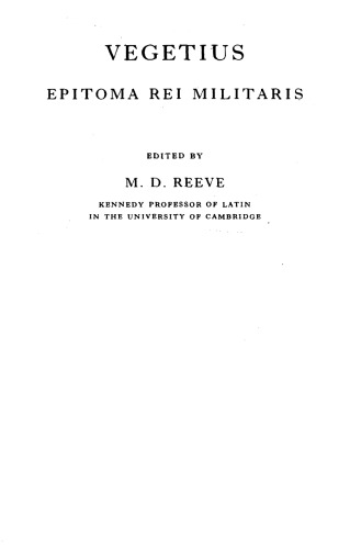 Epitoma rei militaris