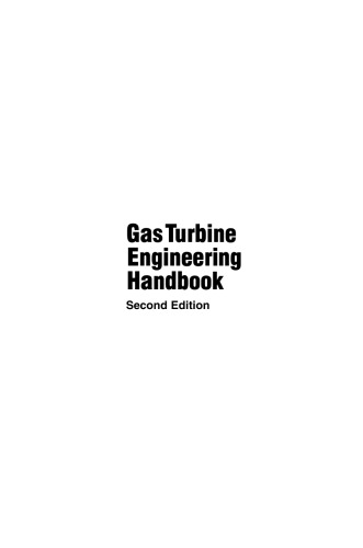 Gas Turbine Engineering Handbook