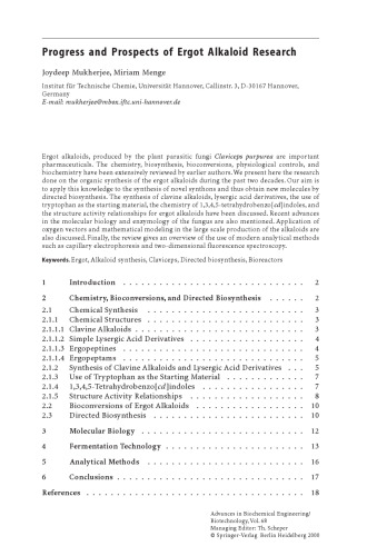 New Products and New Areas of Bioprocess Engineering